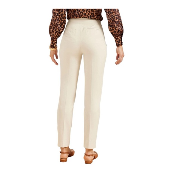 Talbots Chatham Ankle Elegant Cream Women's Pants 16 - Picture 2 of 7